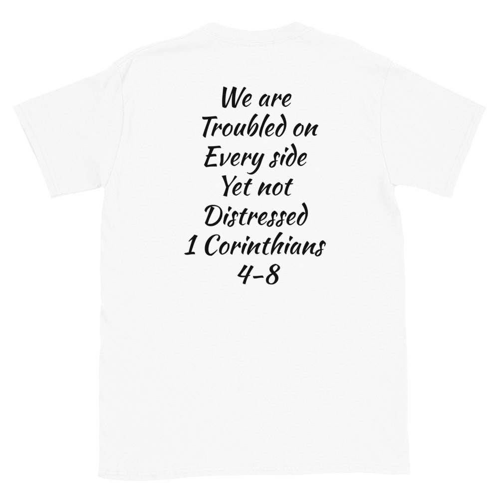Short-Sleeve Unisex “Not Distressed” T-Shirt