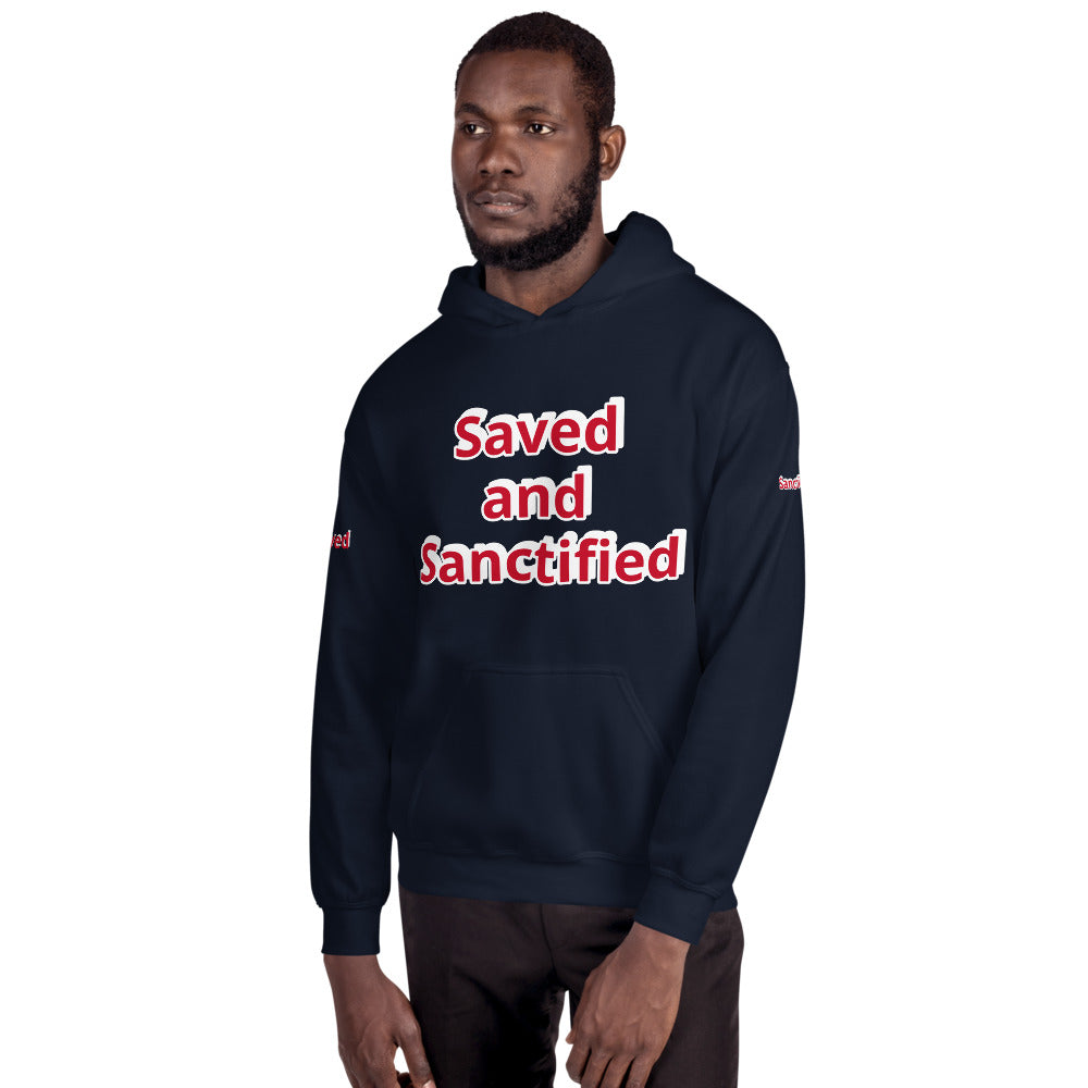 Unisex “Saved and Sanctified” Hoodie