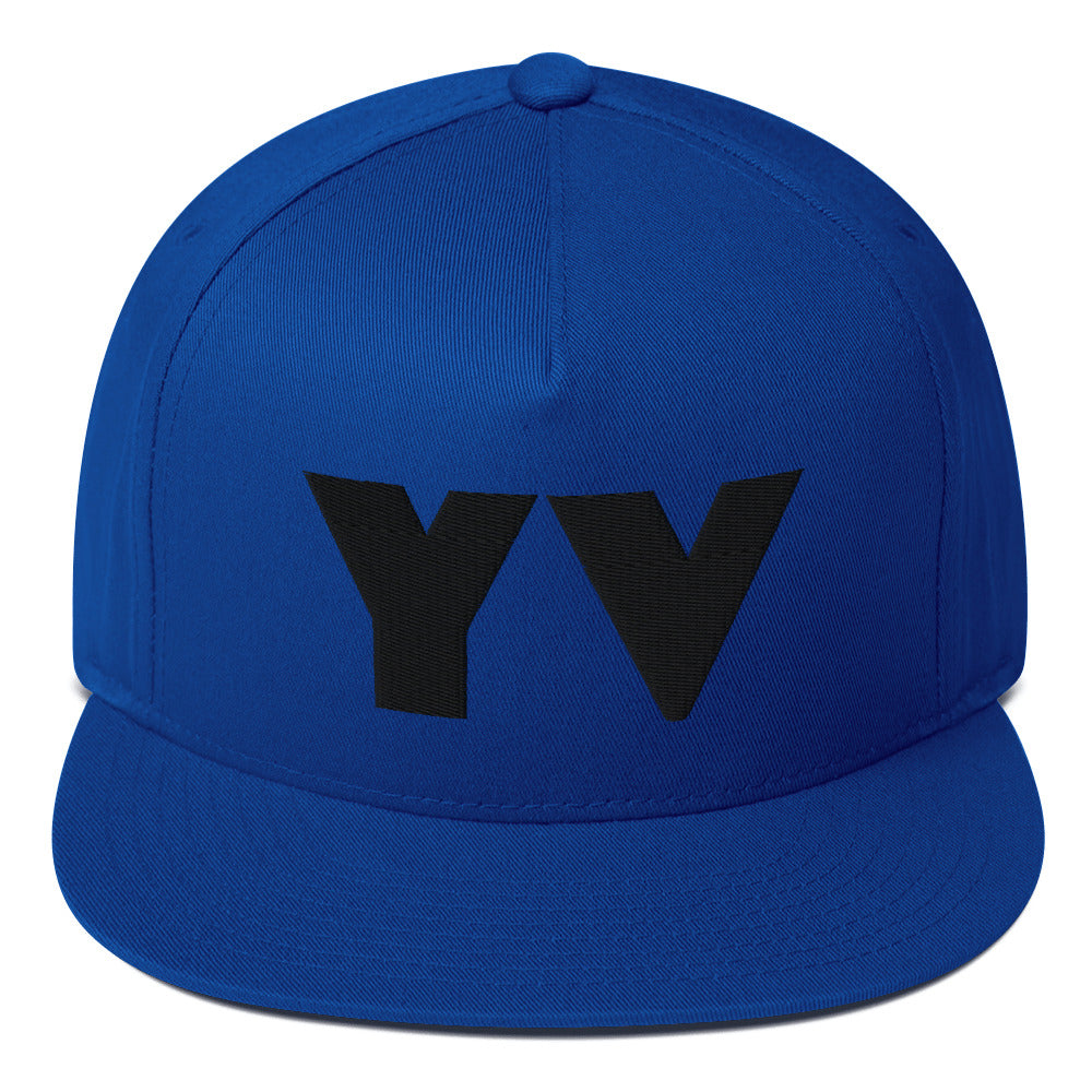 “YV” Flat Bill Cap