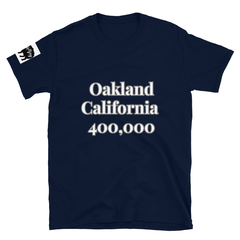 Short-Sleeve Unisex “Oakland California” T-Shirt