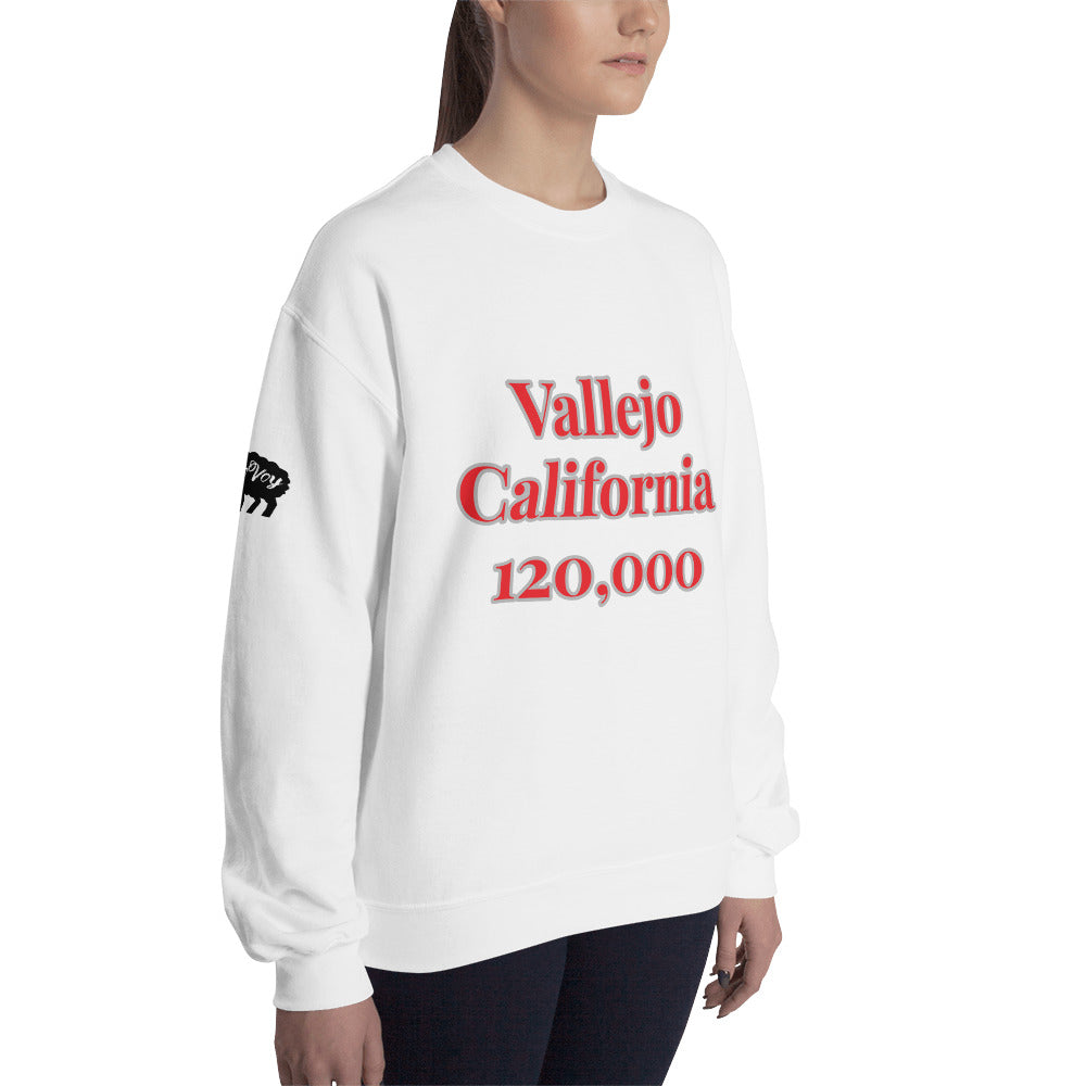 Unisex “Vallejo California” Sweatshirt