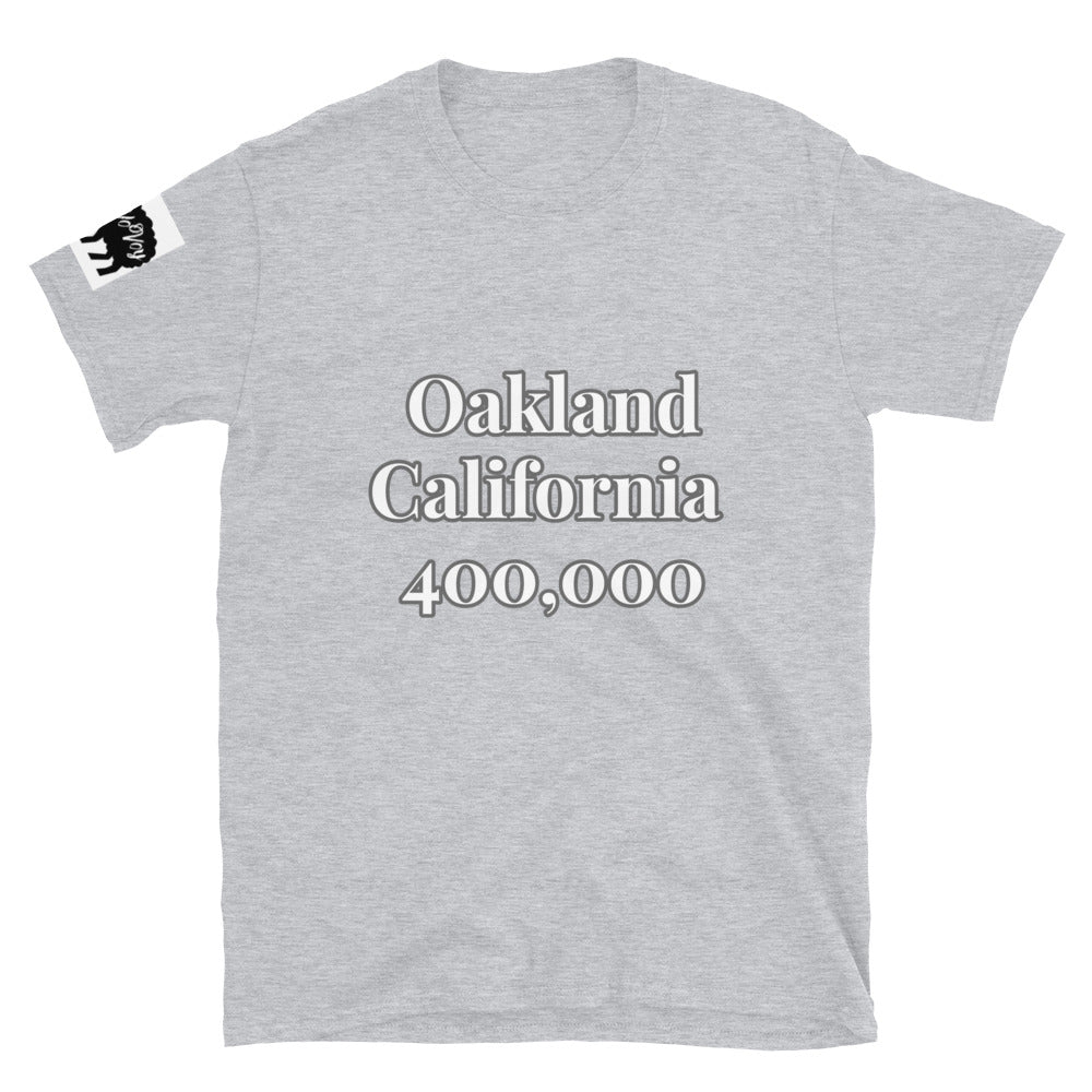 Short-Sleeve Unisex “Oakland California” T-Shirt