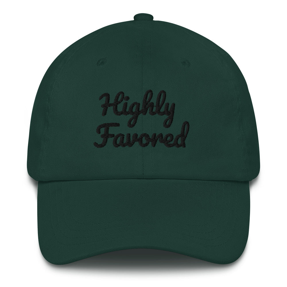 “Highly Favored” Mom/Dad hat