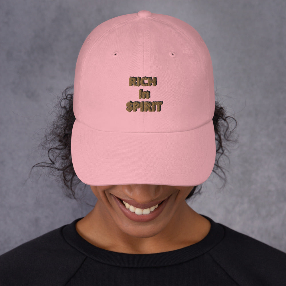 “Rich in Spirit” Dad hat
