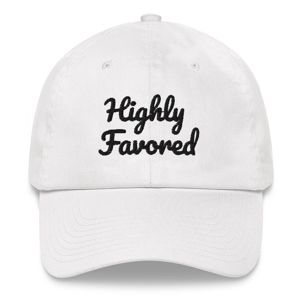 “Highly Favored” Mom/Dad hat