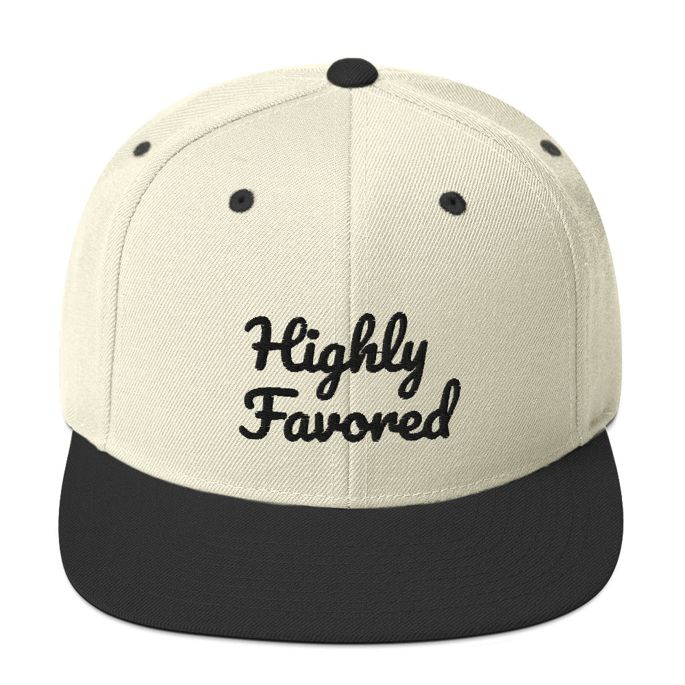 Snapback “Highly Favored”  Hat