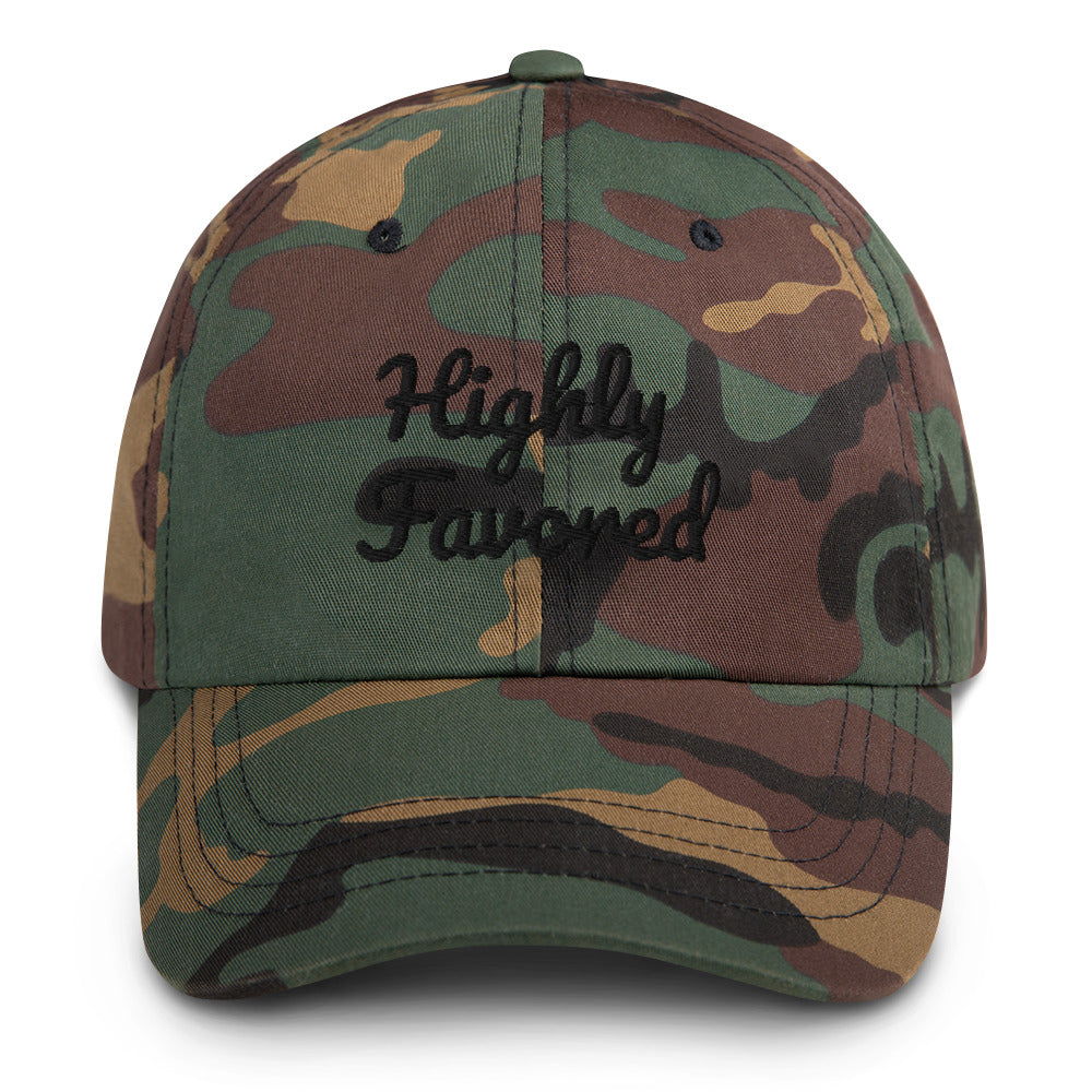 “Highly Favored” Mom/Dad hat