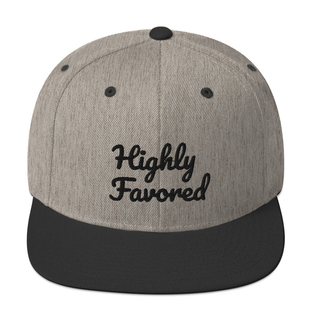 Snapback “Highly Favored”  Hat