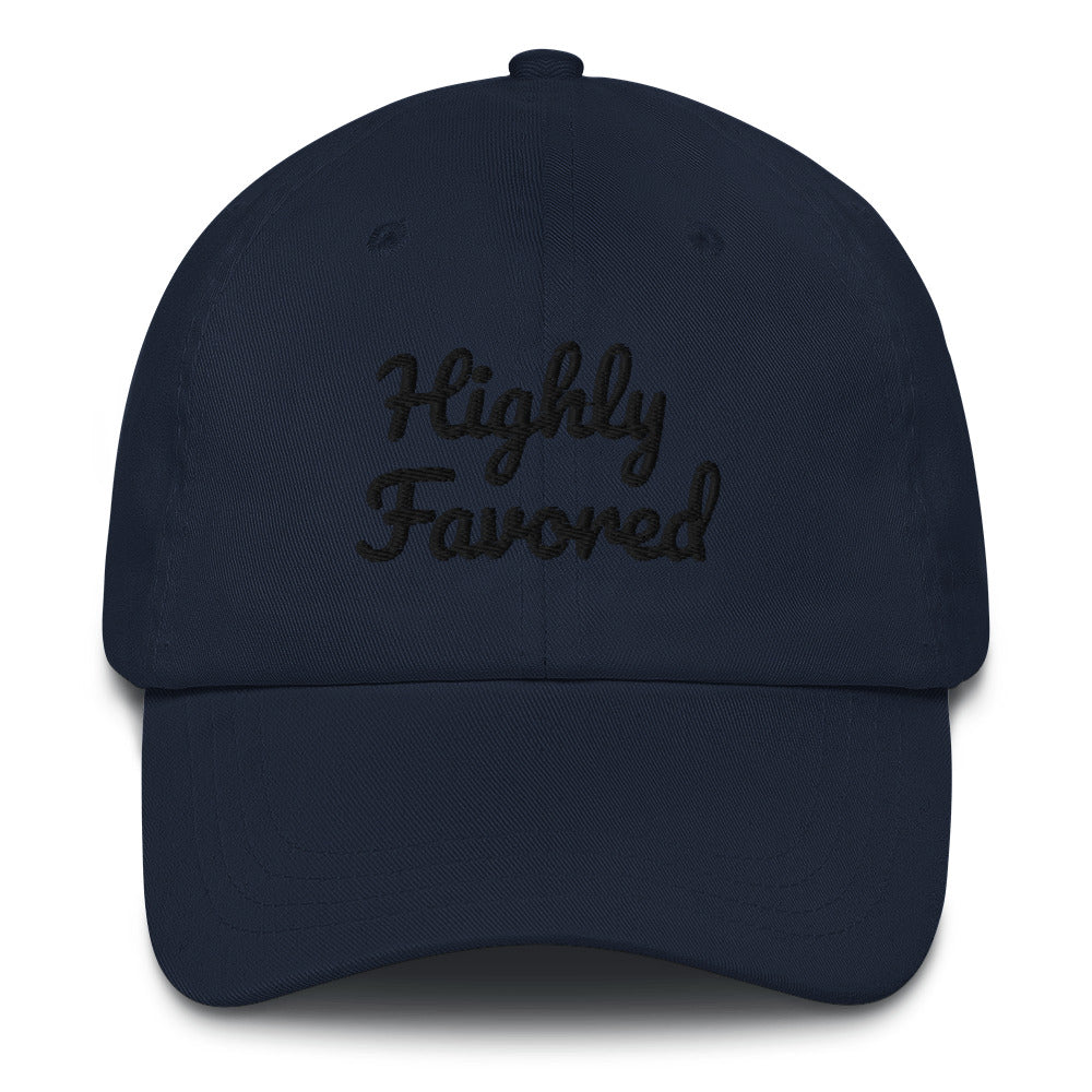 “Highly Favored” Mom/Dad hat