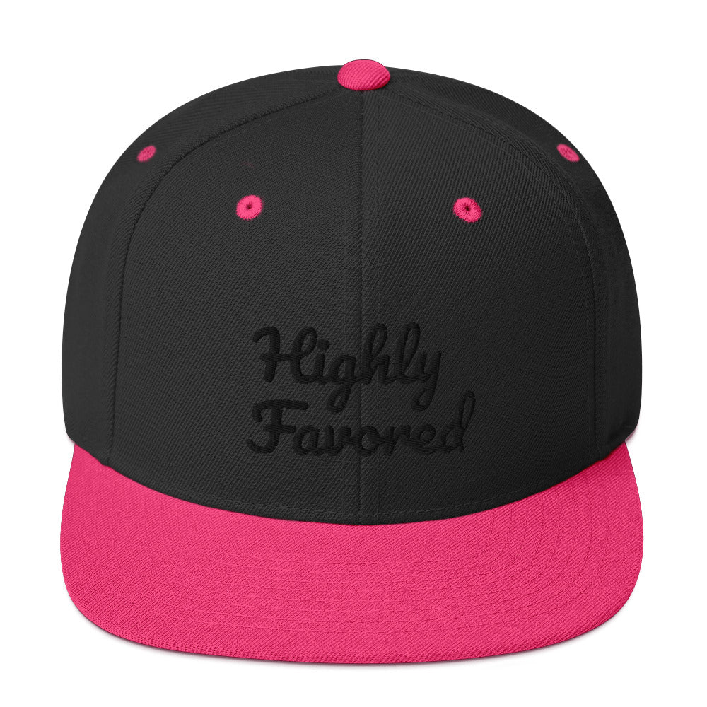 Snapback “Highly Favored”  Hat