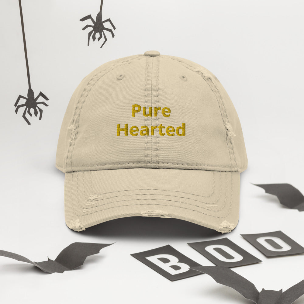 Distressed “PureHearted” Mom/ Dad YOVOY  Hat