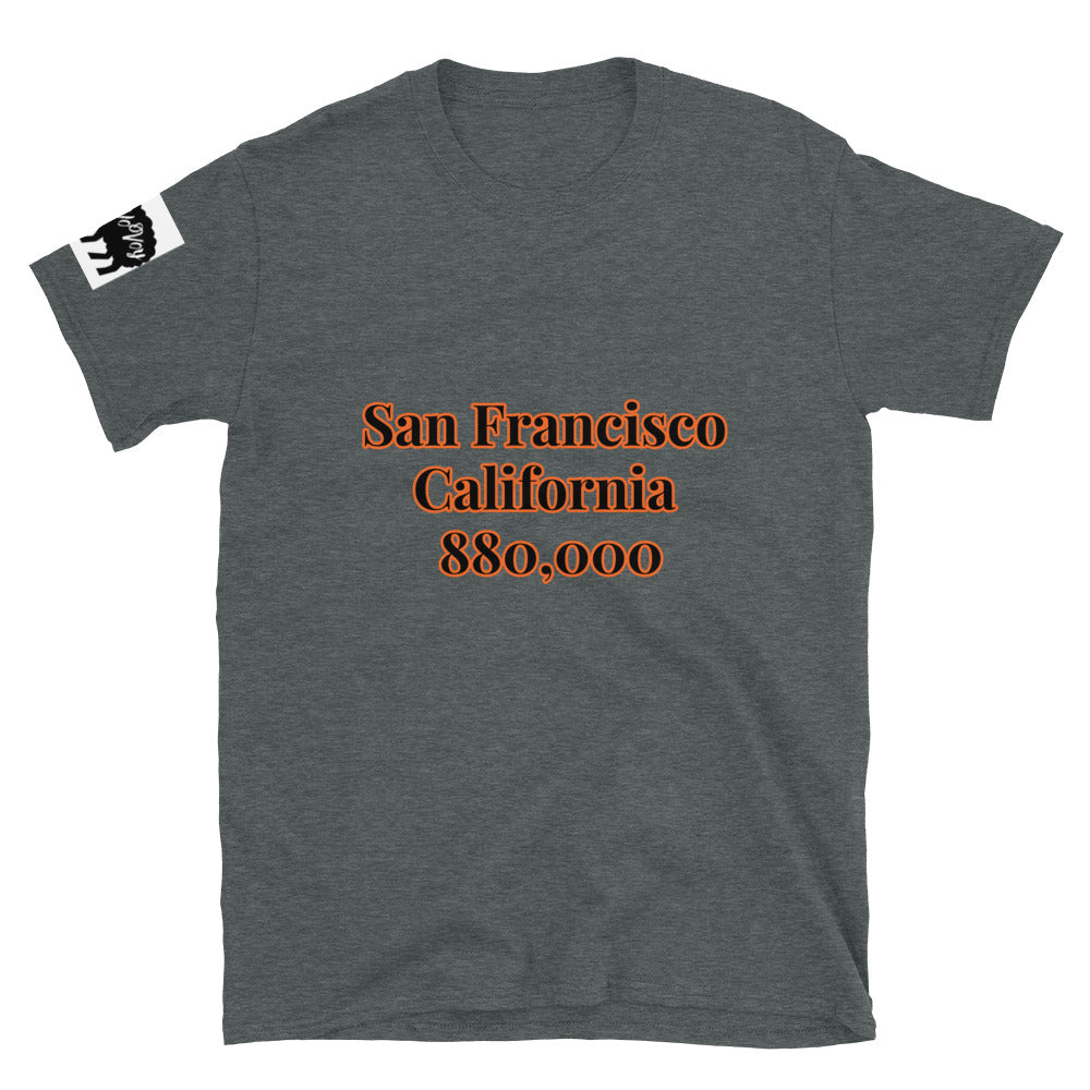 Short-Sleeve Unisex “San Francisco California”  T-Shirt