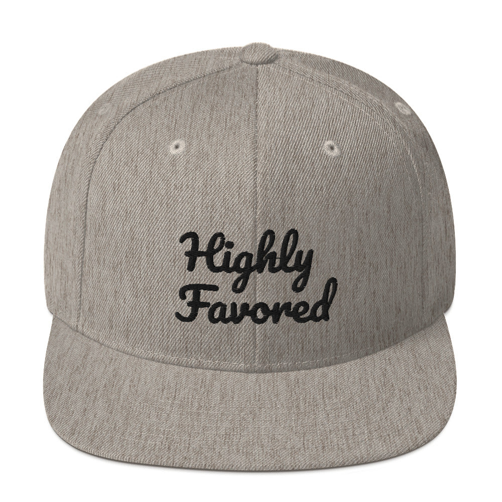 Snapback “Highly Favored”  Hat