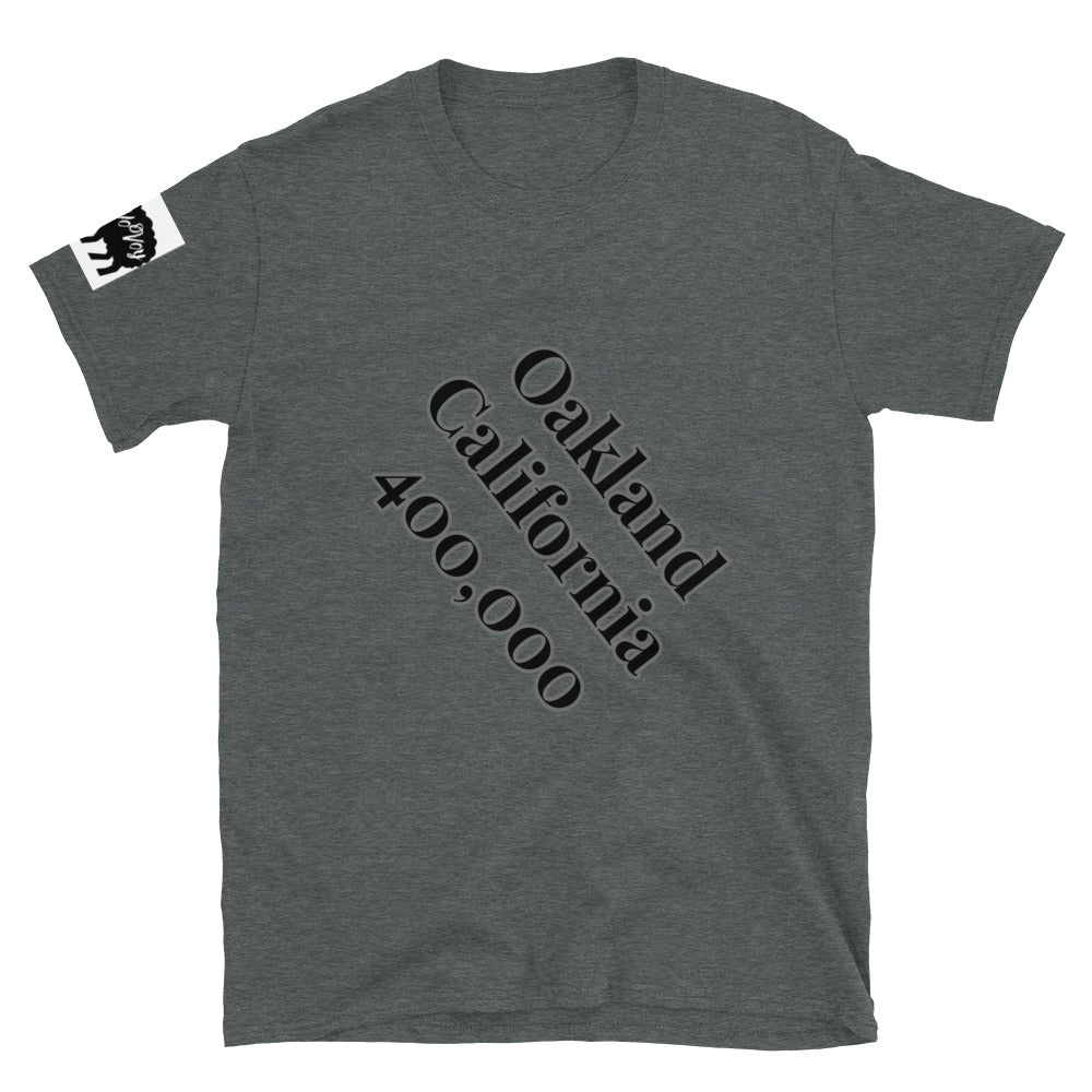 Short-Sleeve Unisex “Oakland California” T-Shirt