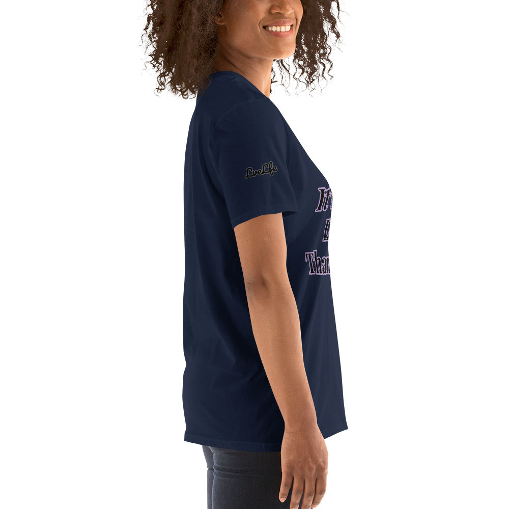 Short-Sleeve Unisex “More Life” T-Shirt