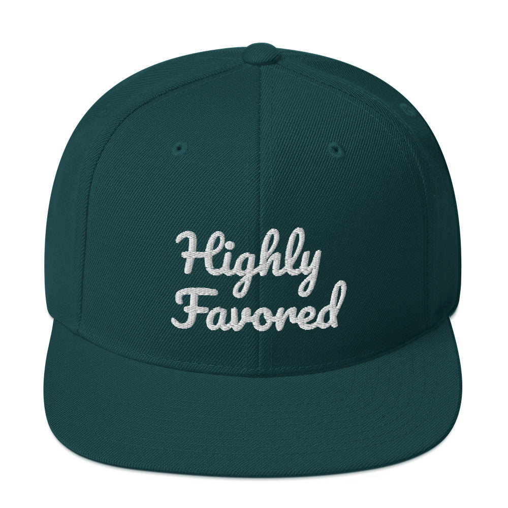 Snapback “Highly Favored” Hat