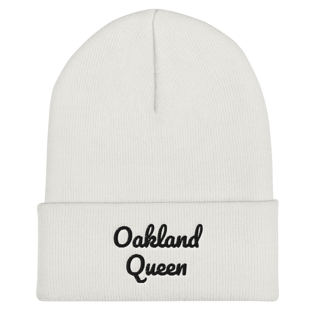 “Oakland Queen” Cuffed Beanie