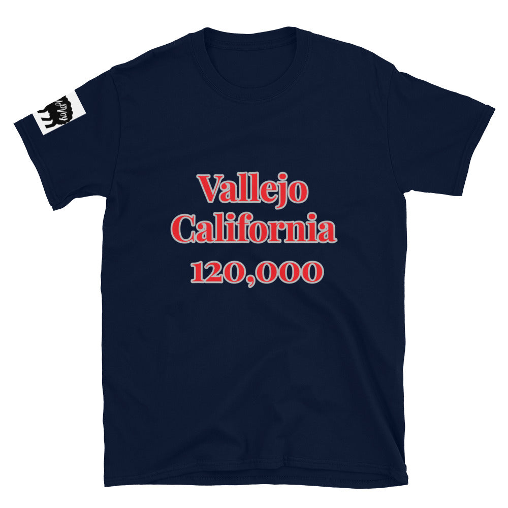 Short-Sleeve Unisex “Vallejo California” T-Shirt