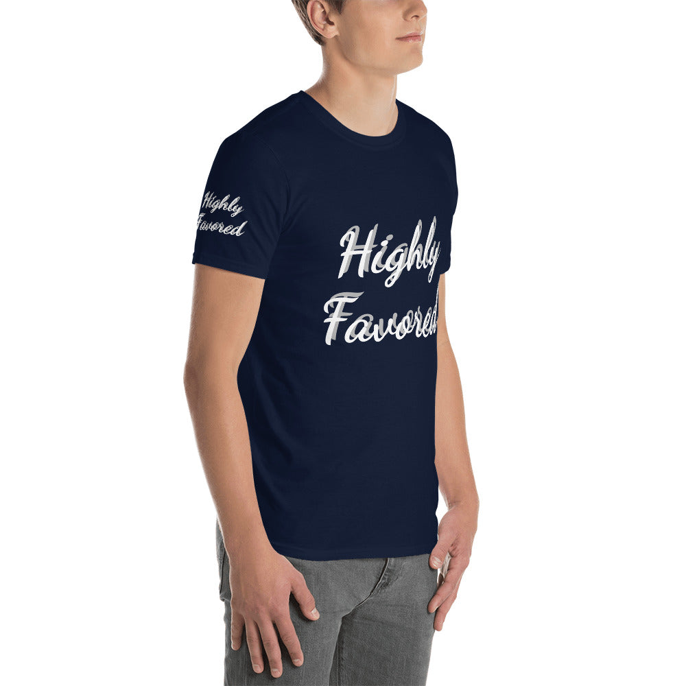 Short-Sleeve Unisex “Highly Favored” T-Shirt