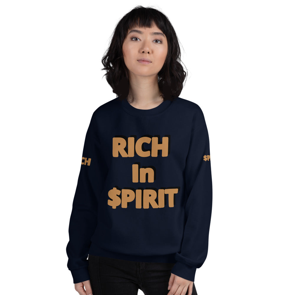 Unisex “Rich in Spirit” Sweatshirt