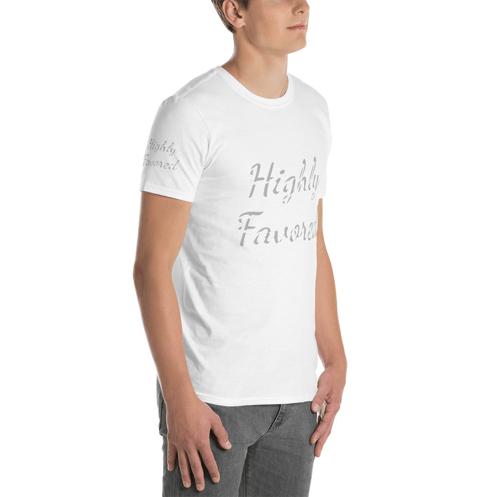 Short-Sleeve Unisex “Highly Favored” T-Shirt