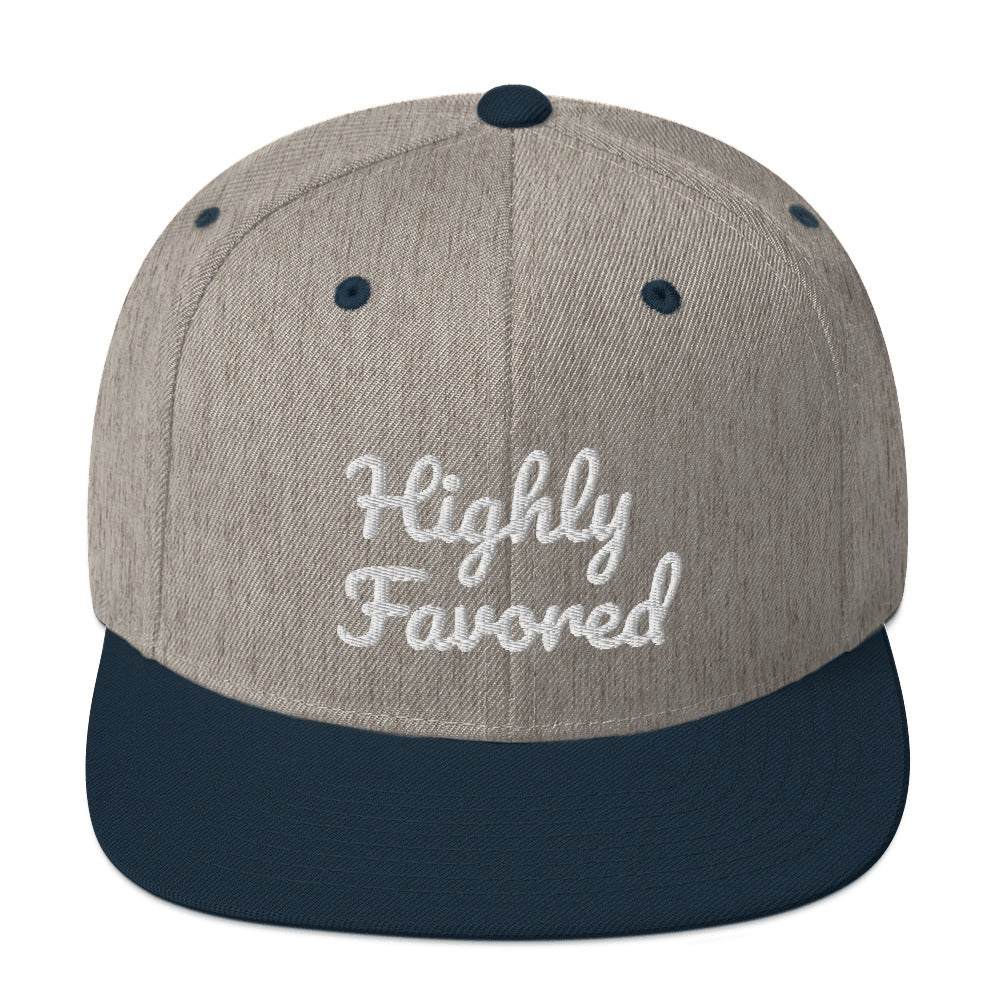 Snapback “Highly Favored” Hat