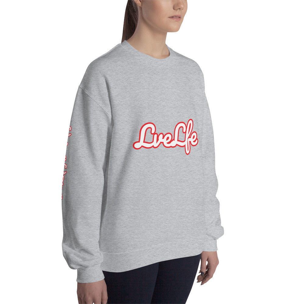 Unisex “LveLfe”Sweatshirt