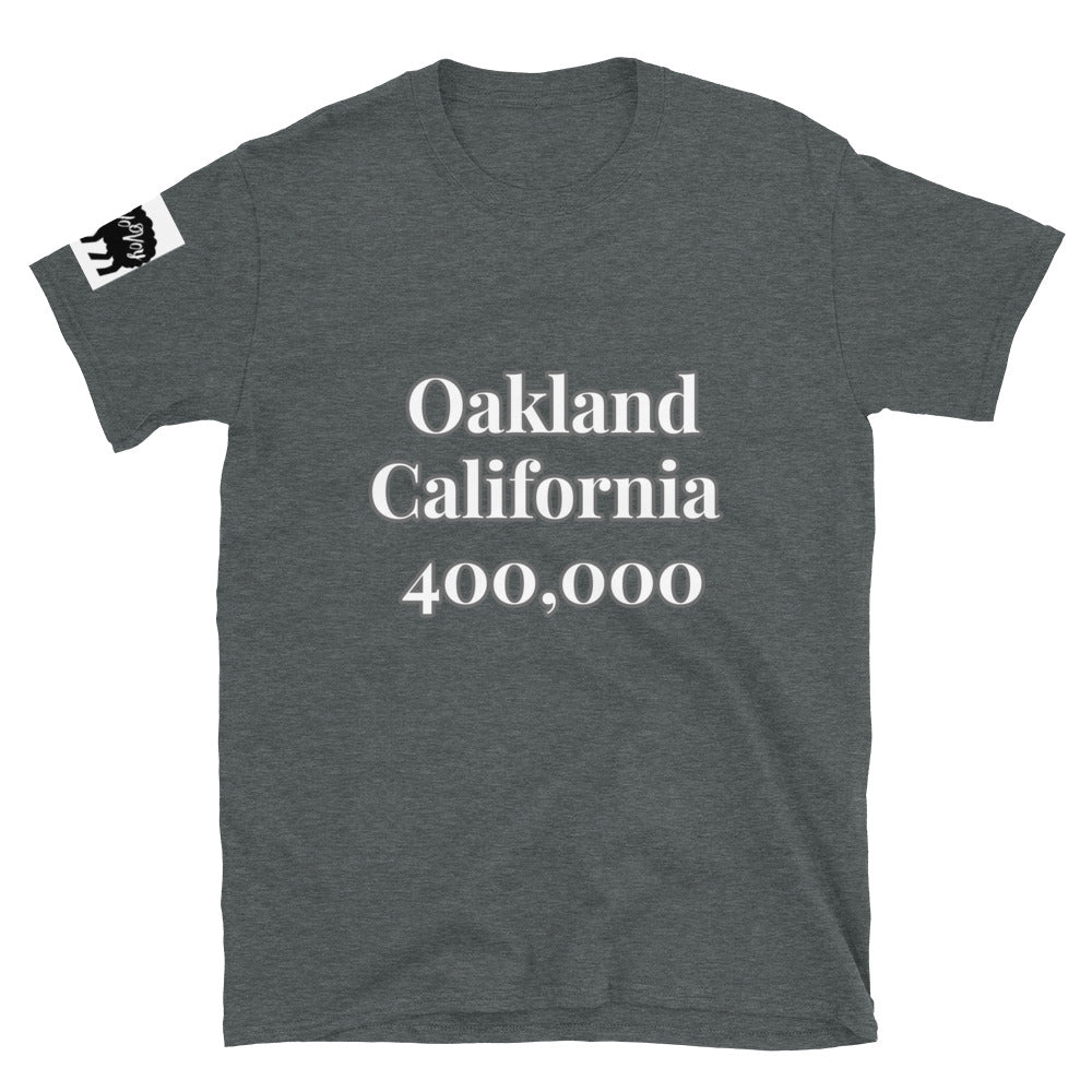 Short-Sleeve Unisex “Oakland California” T-Shirt