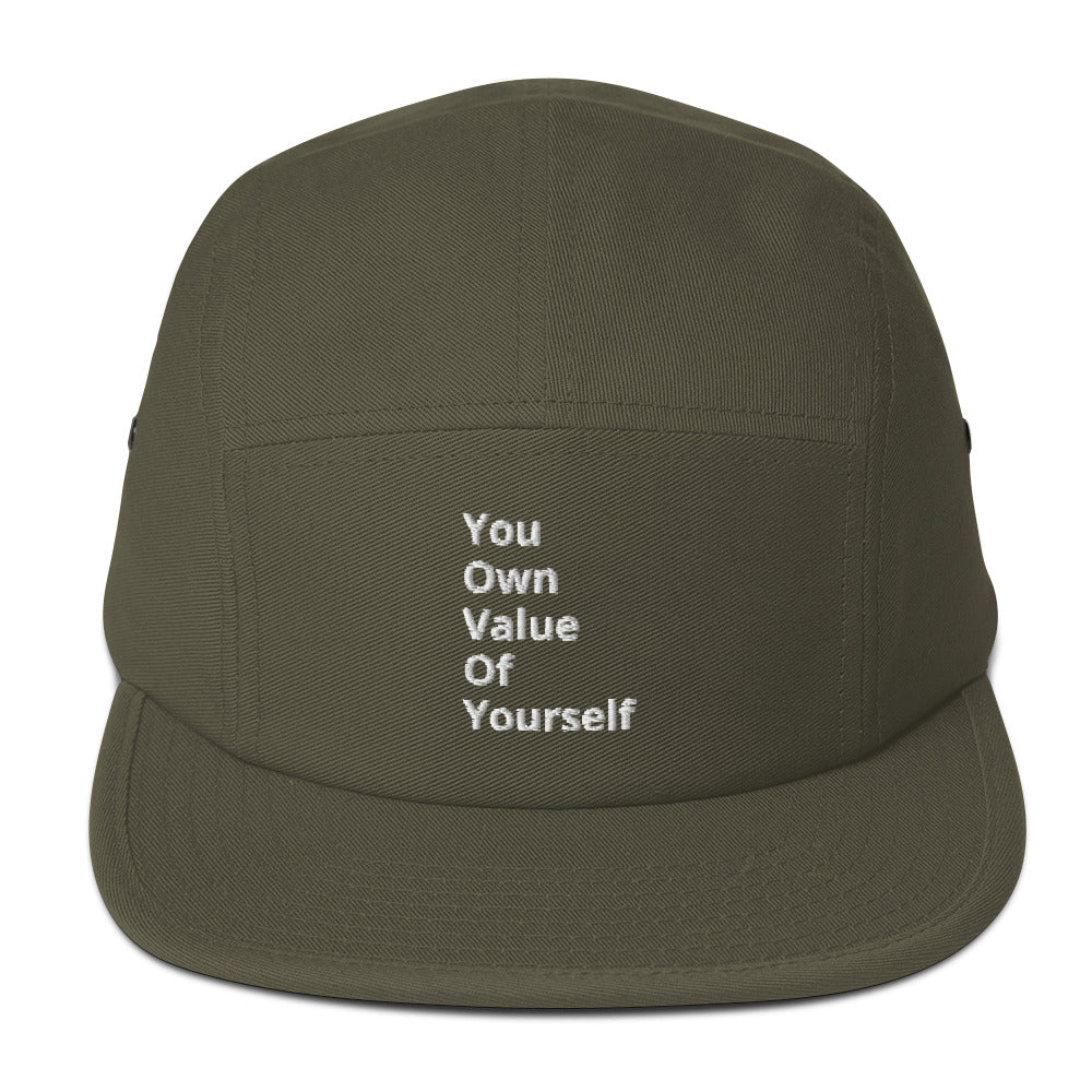 “YouOwnValueOfYourself” Panel Cap