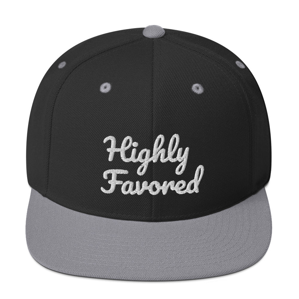 Snapback “Highly Favored” Hat