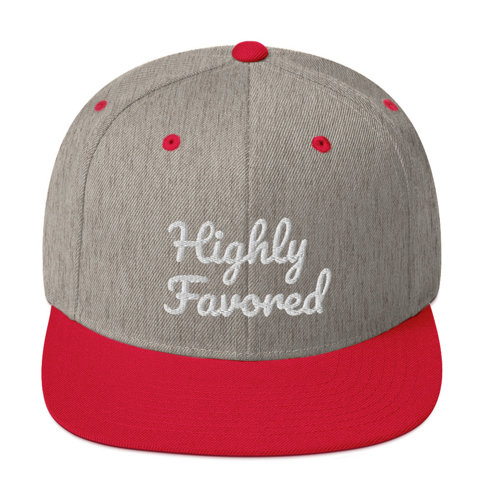 Snapback “Highly Favored” Hat