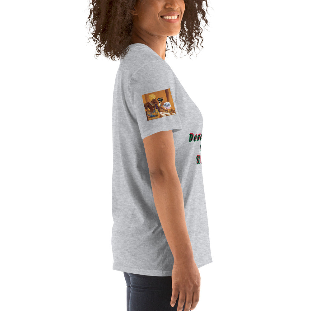Short-Sleeve Unisex “Descendent of Slaves”  T-Shirt