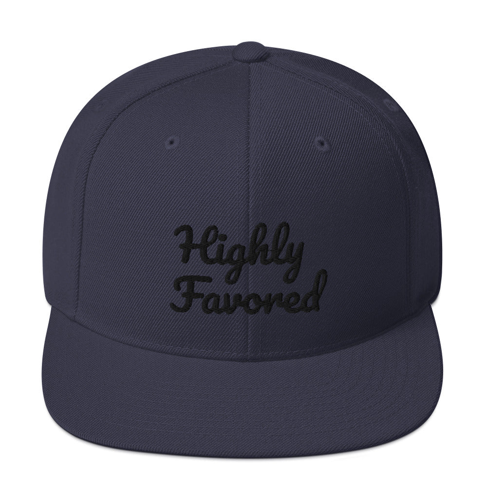 Snapback “Highly Favored”  Hat