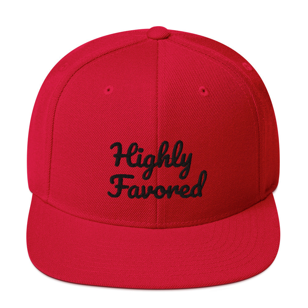 Snapback “Highly Favored”  Hat