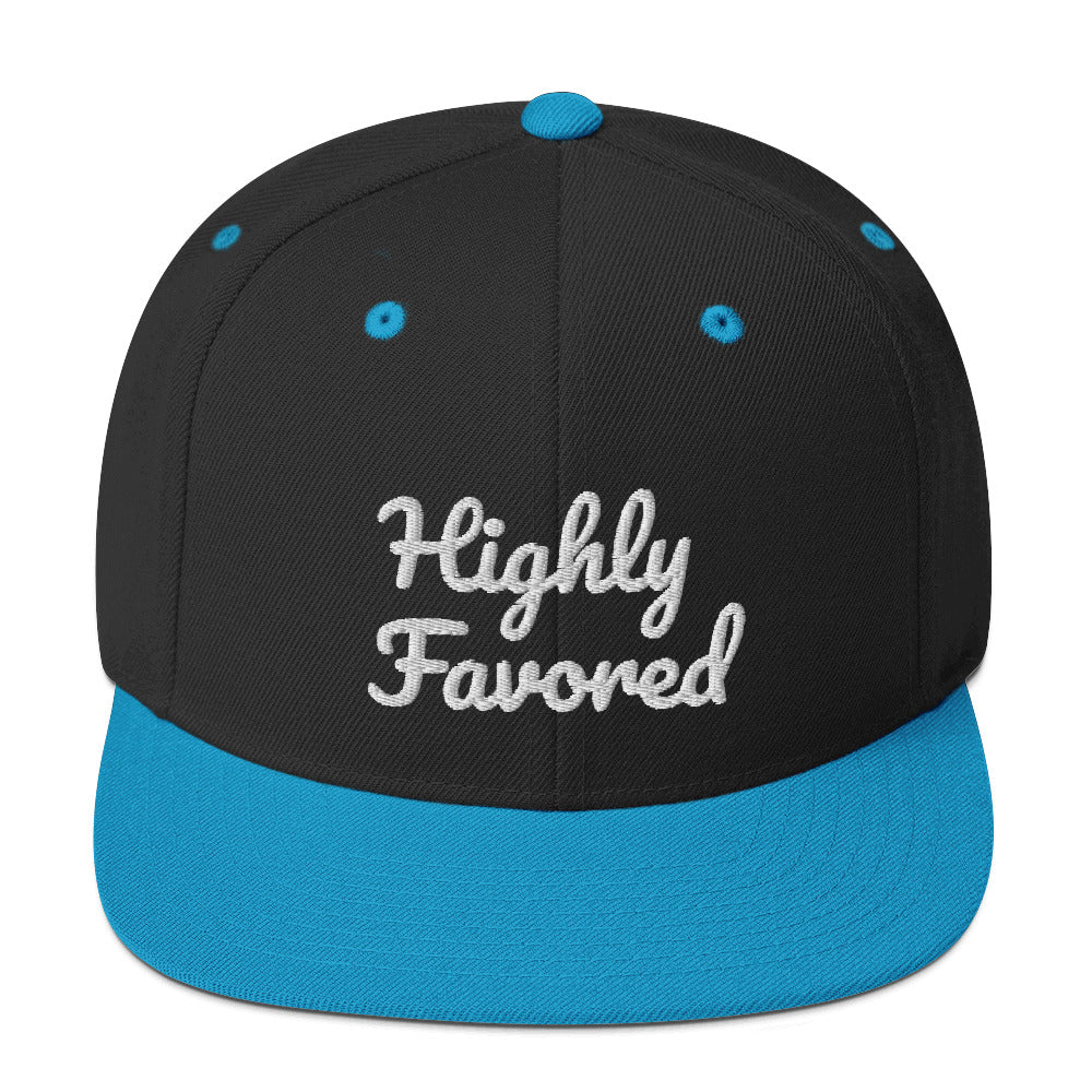 Snapback “Highly Favored” Hat