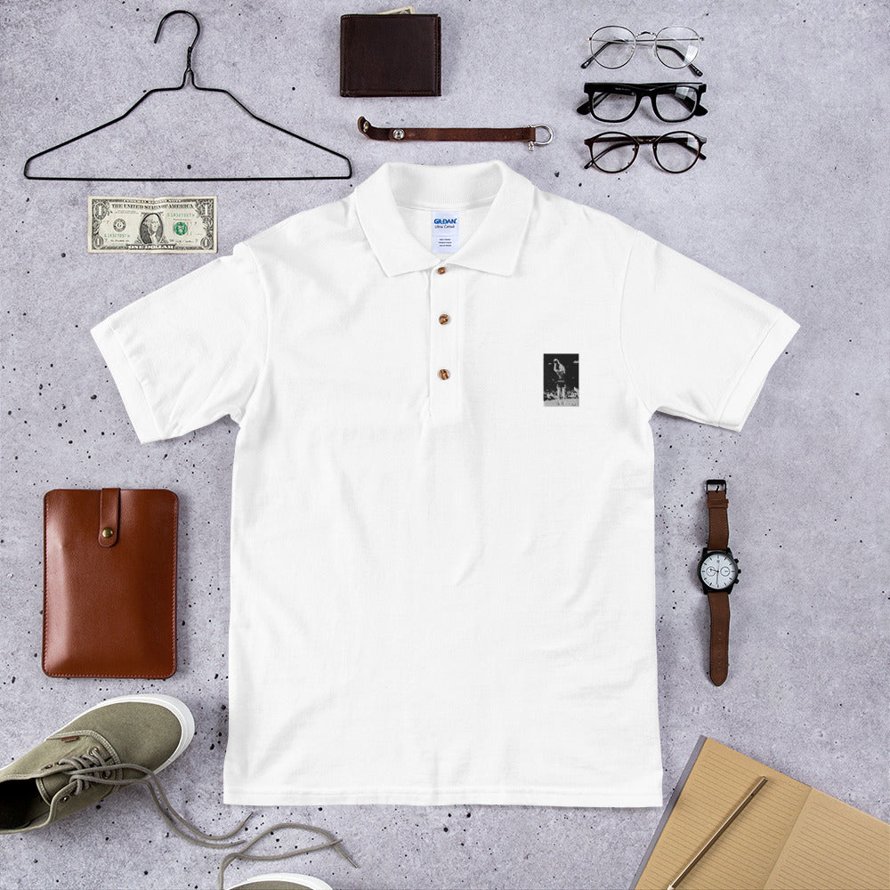 Embroidered “SK” Shooter Polo Shirt