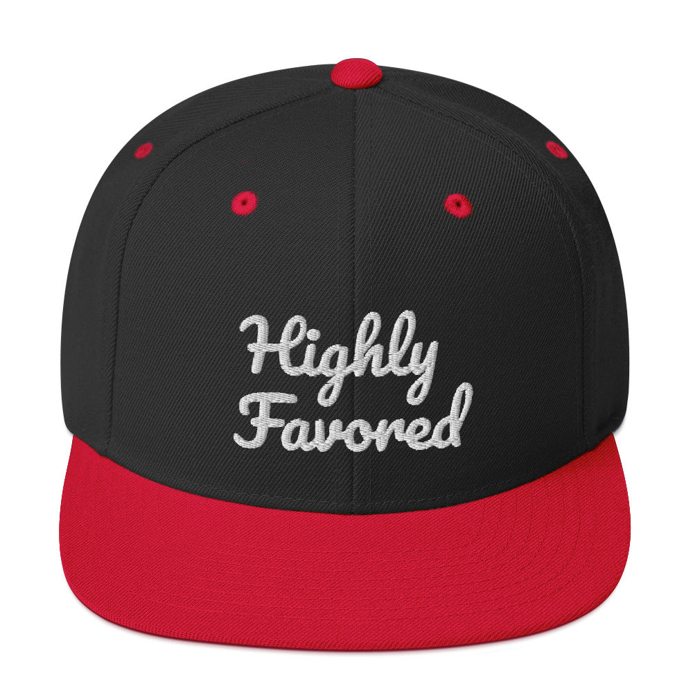 Snapback “Highly Favored” Hat