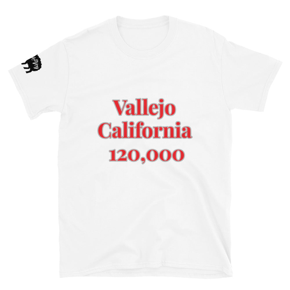 Short-Sleeve Unisex “Vallejo California” T-Shirt