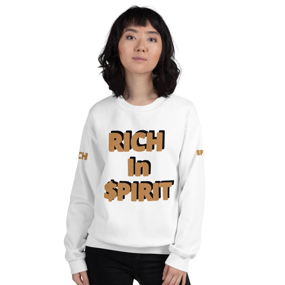 Unisex “Rich in Spirit” Sweatshirt