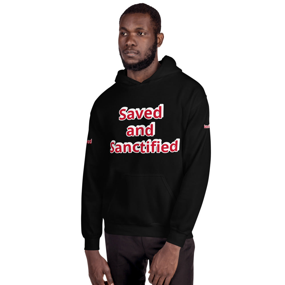 Unisex “Saved and Sanctified” Hoodie