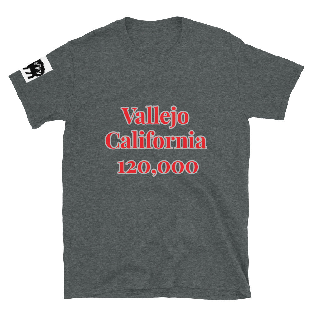 Short-Sleeve Unisex “Vallejo California” T-Shirt