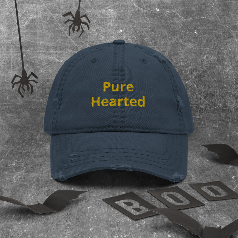 Distressed “PureHearted” Mom/ Dad YOVOY  Hat