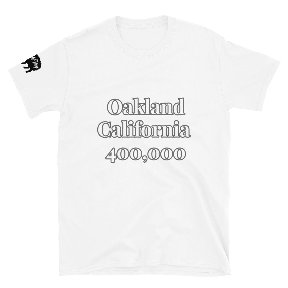 Short-Sleeve Unisex “Oakland California” T-Shirt
