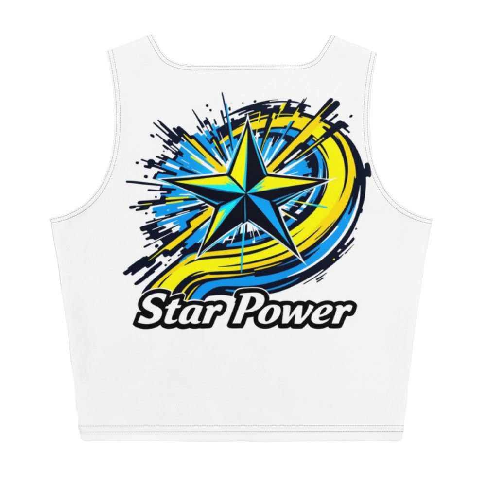 "A Star Power"Crop Top