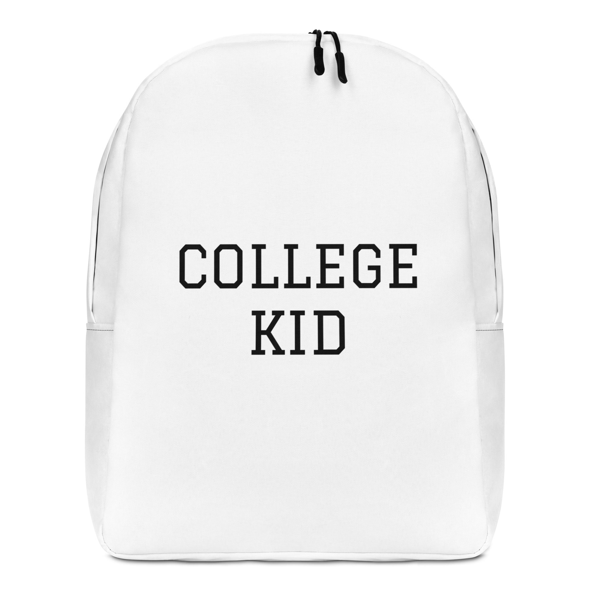 “College Kid” Minimalist Backpack