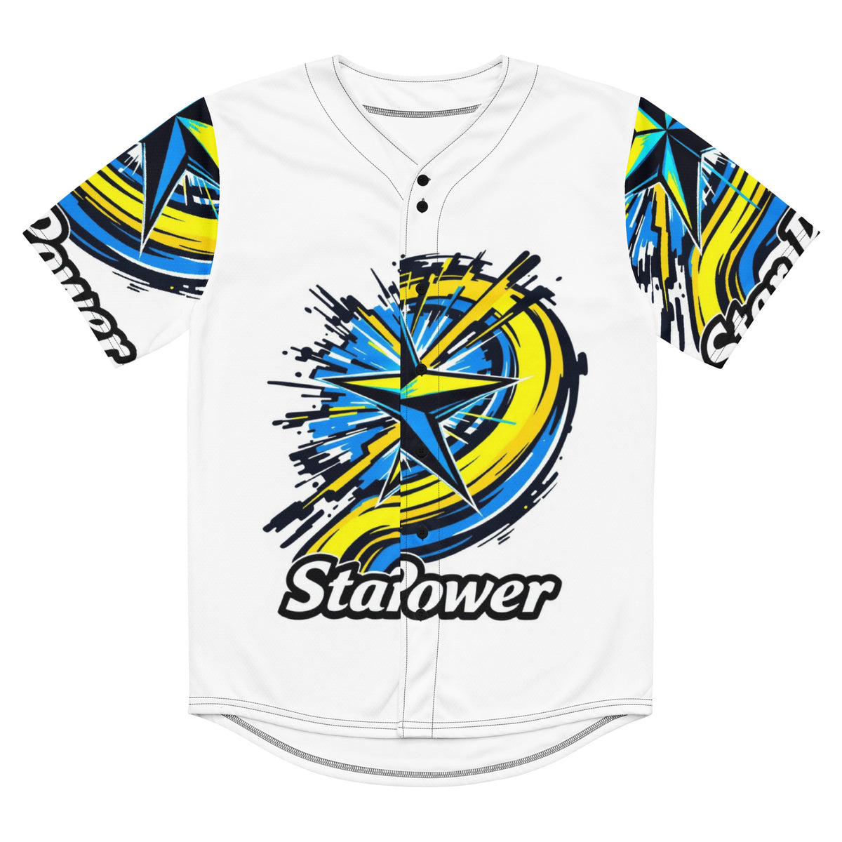 "A Star Power" Recycled baseball jersey