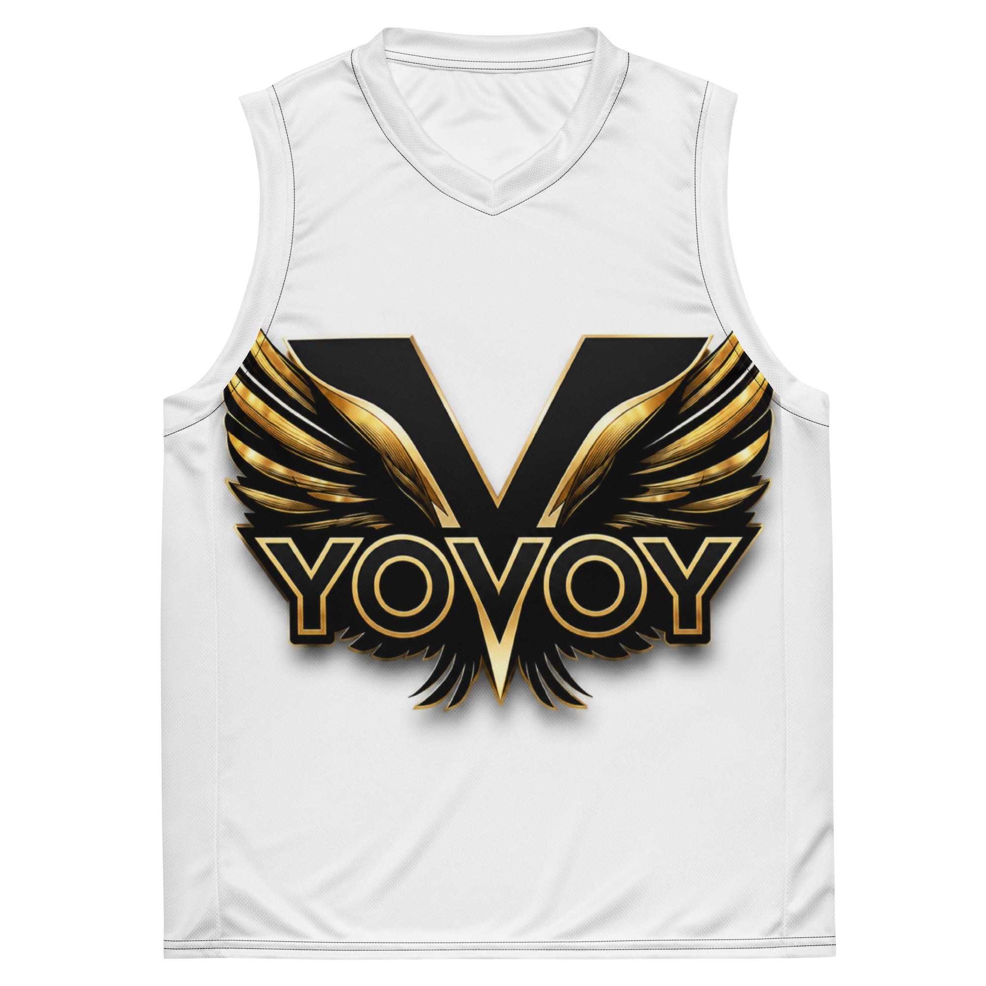 "YOVOY team 2"Recycled unisex basketball jersey