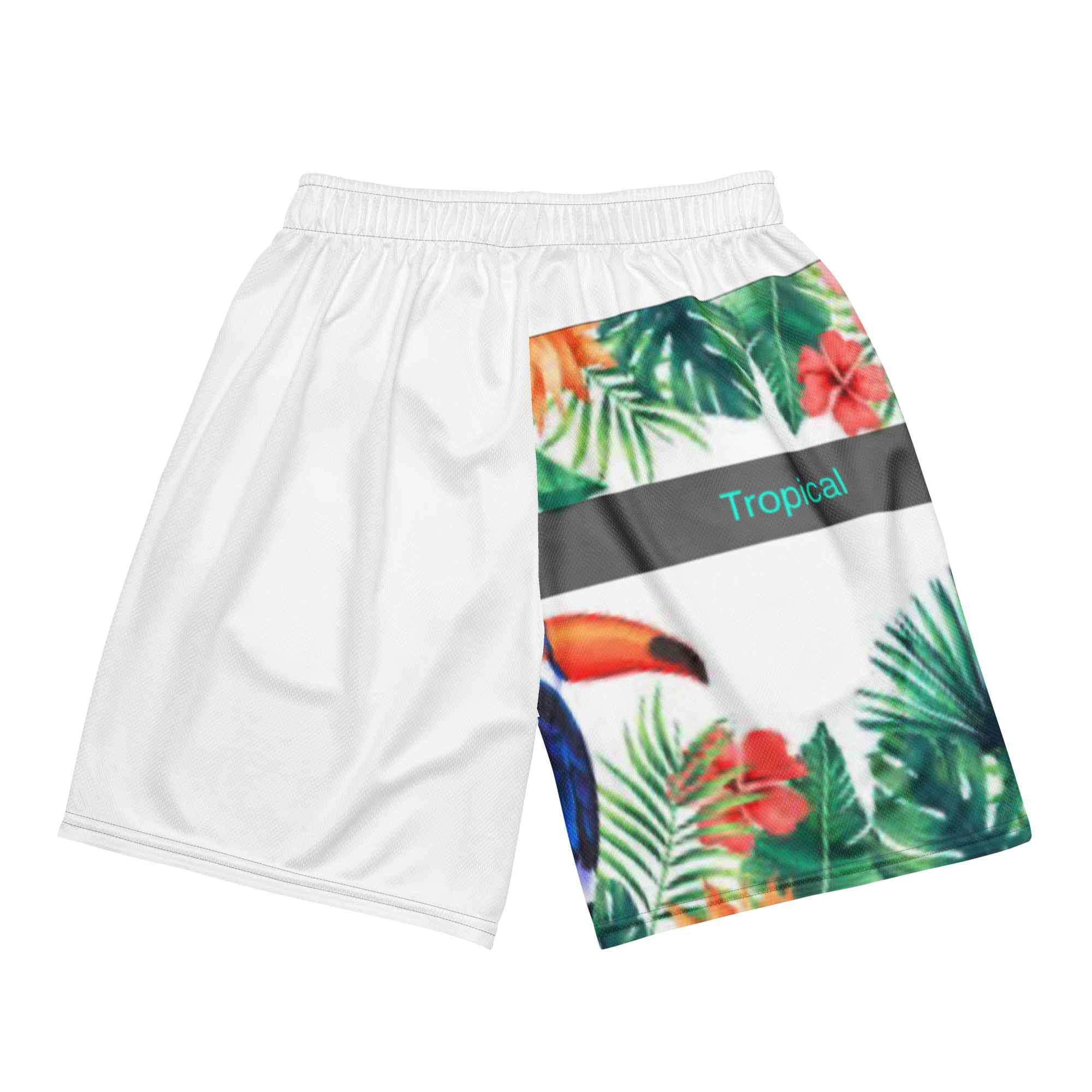 “Tropical” Unisex mesh shorts