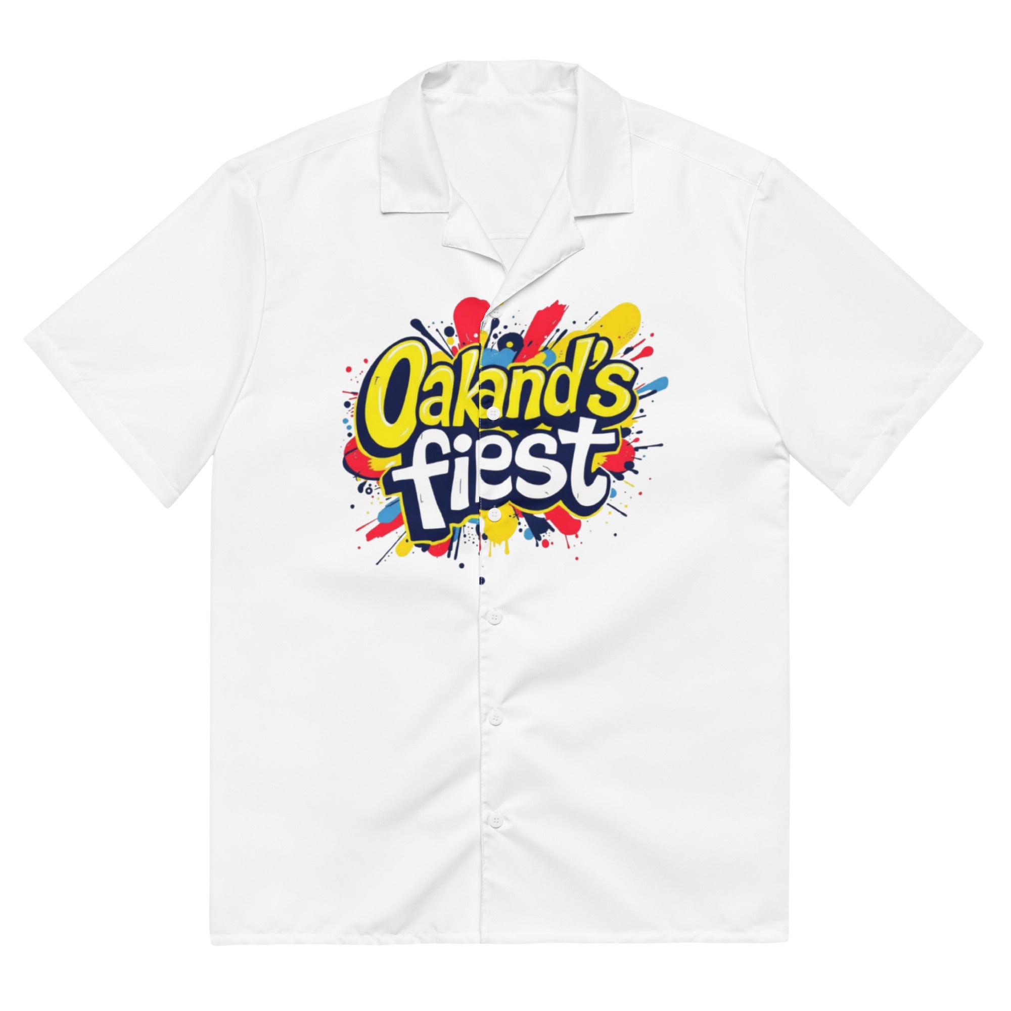 "Oakland's Finest" Unisex button shirt