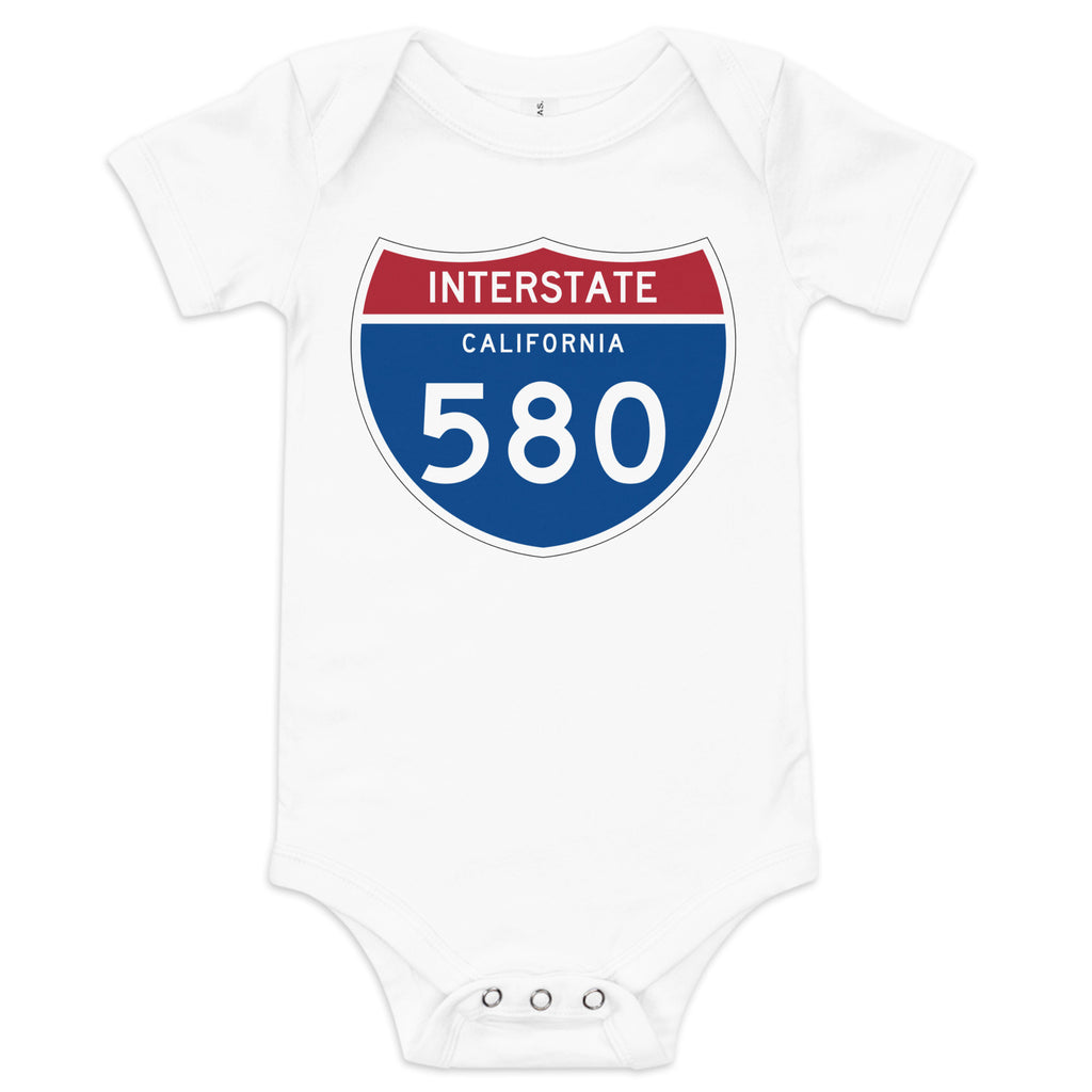 580 Baby short sleeve one piece